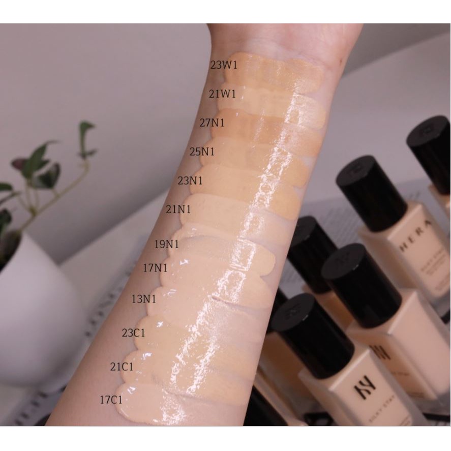 Minisize Kem nền che khuyết Hera Silky Stay 24H Longwear Foundation