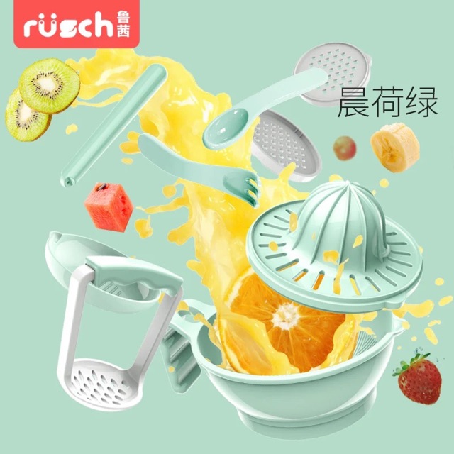 Bộ chế biến đồ ăn dặm Rusch