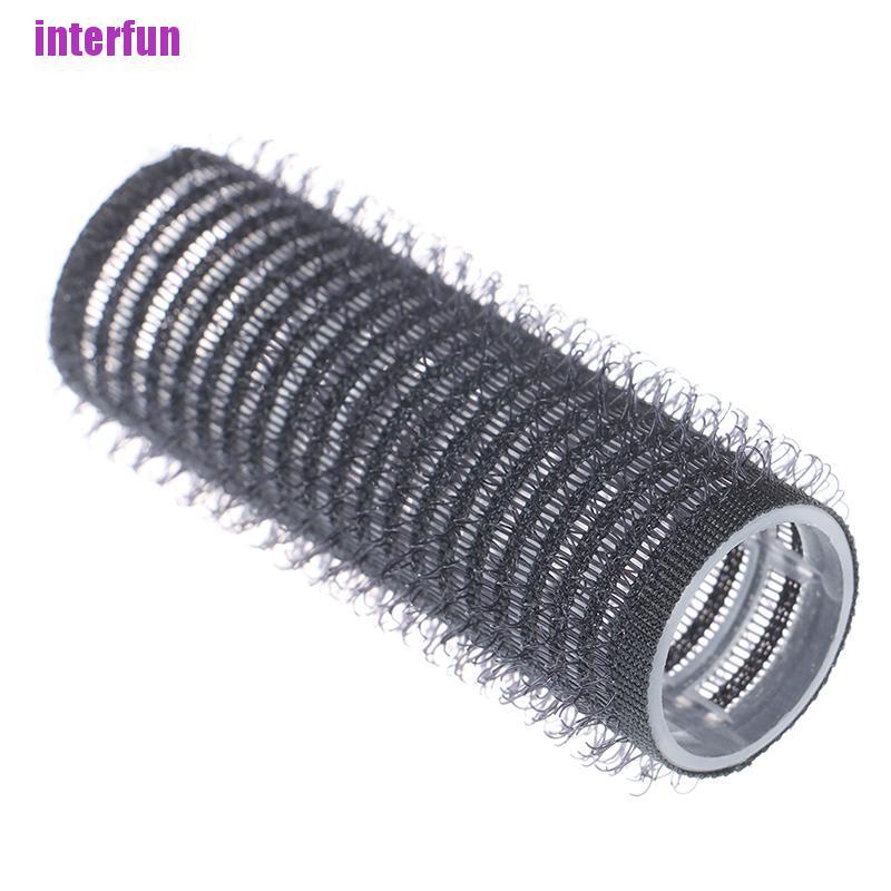 Máy Uốn Tóc Tự Dính Màu Đen Tiện Dụng