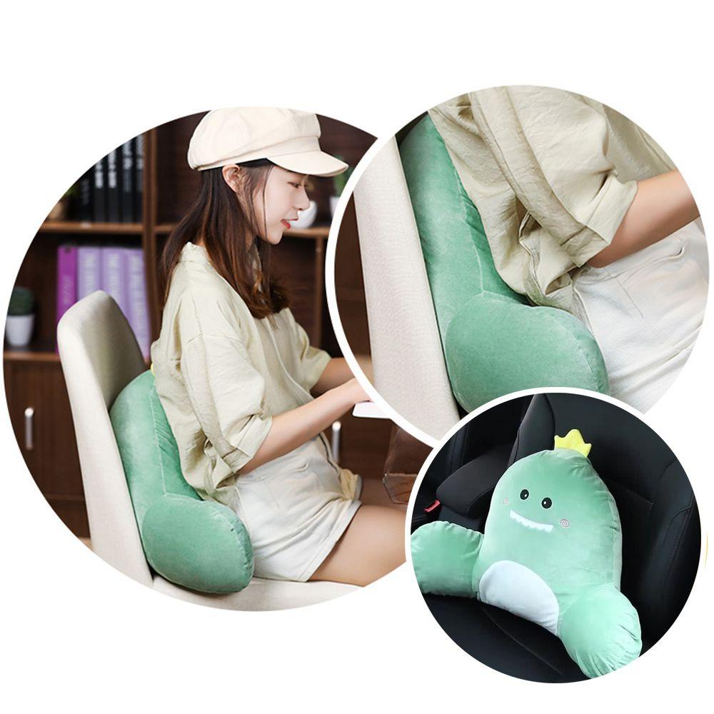 Bộ Chăn Gối Văn Phòng Hình Khủng Long Cà Rốt Dễ Thương