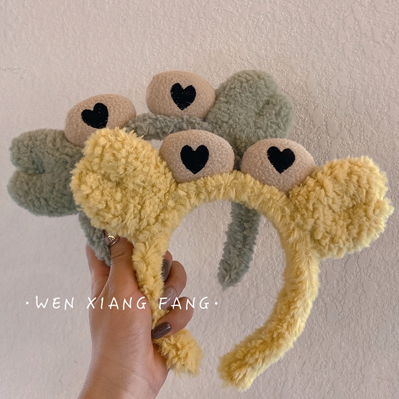 Băng Đô Cài Tóc Hình Chú Cua Hoạt Hình Dễ Thương Cho Nữ