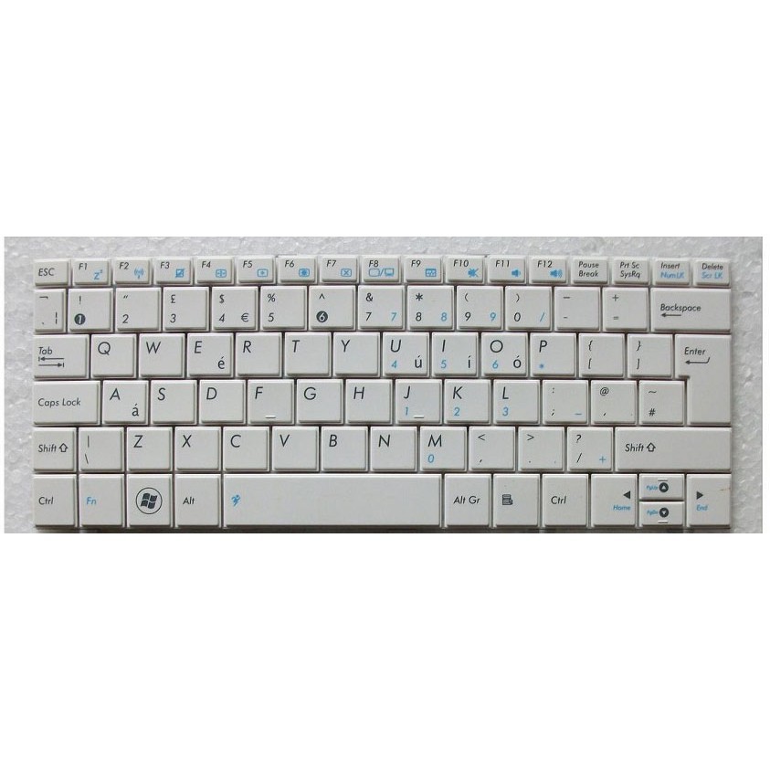 Bàn phím ASUS 1005HE,(ZIN MÀU TRẮNG)1008HA,1001HA,1001H,1005HA, 1001PX, 1005TX,R101 R101D,R105D