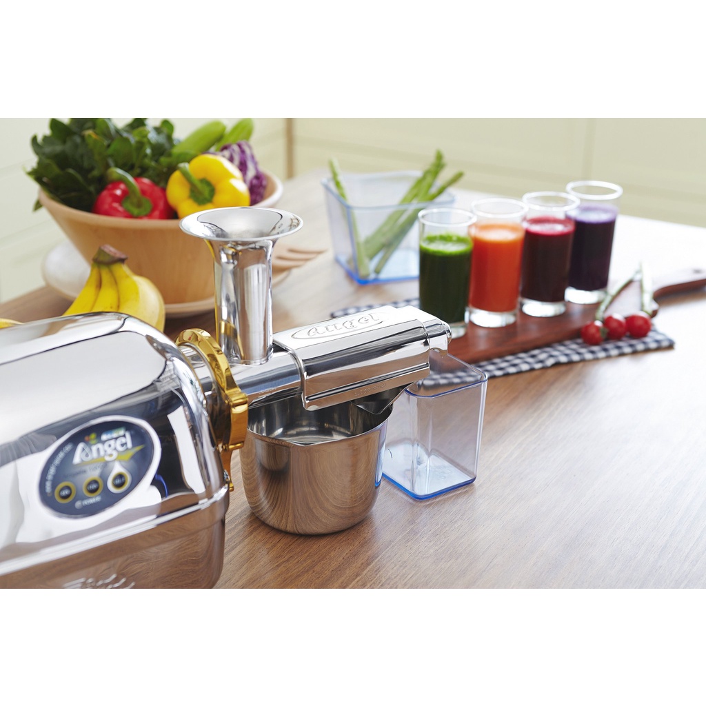 Máy ép chậm Angel, ép trái cây siêu kiệt bã số 1 Thế giới