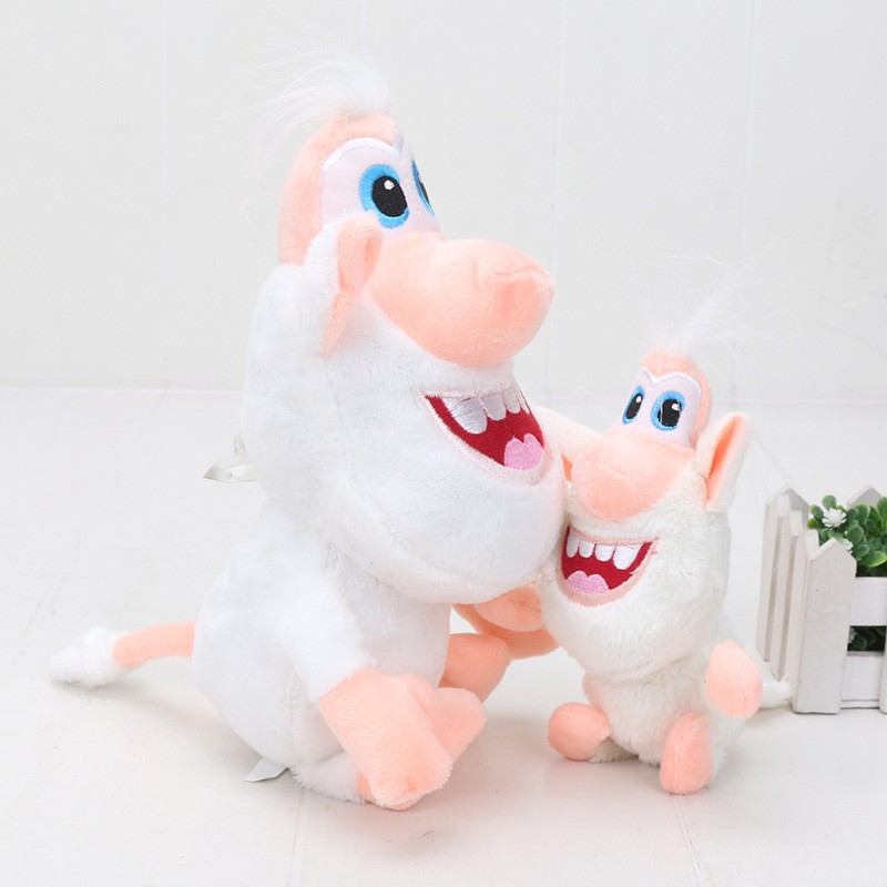 Thú nhồi bông hình nhân vật hoạt hình booba đáng yêu Russian Cartoon Booba Buba Plush Dolls Soft Stuffed Toys Dolls