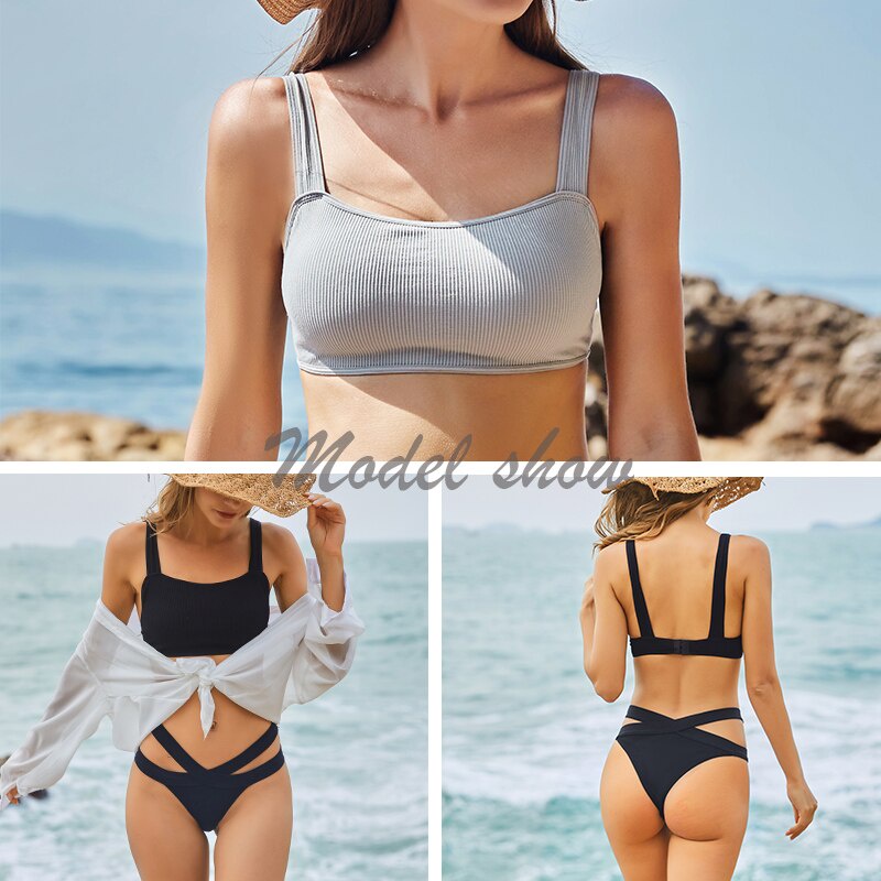 Take Talk Bộ đồ lót dây chéo phía trước thời trang gợi cảm cho nữ