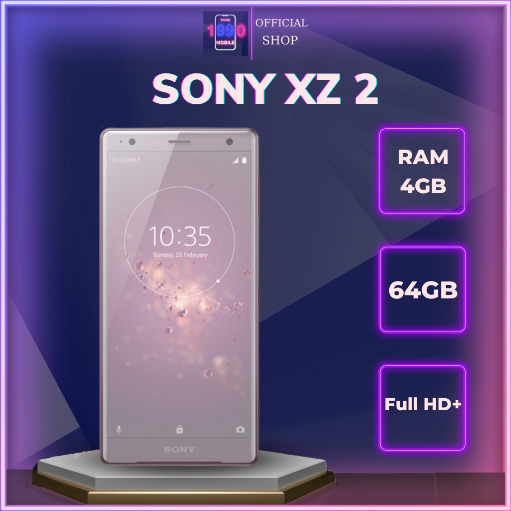 Điện thoại Sony XZ2 Ram 4gb 64gb Chống Nước Hiệu Năng Mạnh Mẽ Hàng Chính Hãng