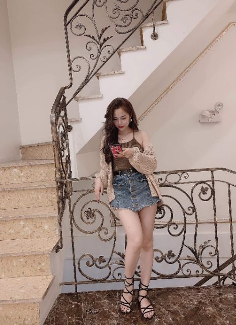 áo khoác len đan cardigan không cúc cài | BigBuy360 - bigbuy360.vn