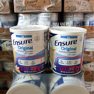 {Date 2022} Sữa Ensure Mỹ 397gr - Mẫu mới