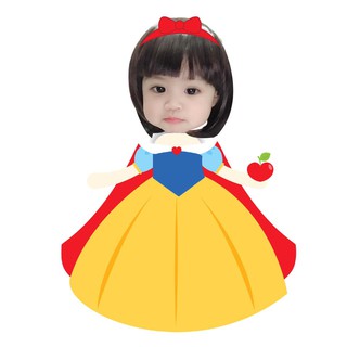 Chibi cho bé trăng trí sinh nhật