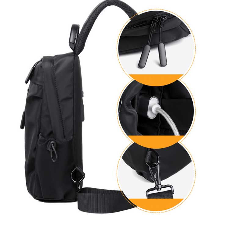 🔥Ready Stock🔥 【Leacat】 Túi đeo ngực Nam Túi đeo chéo Thời trang Túi chống thấm nước Túi đeo chéo Túi thể thao thông thường | BigBuy360 - bigbuy360.vn