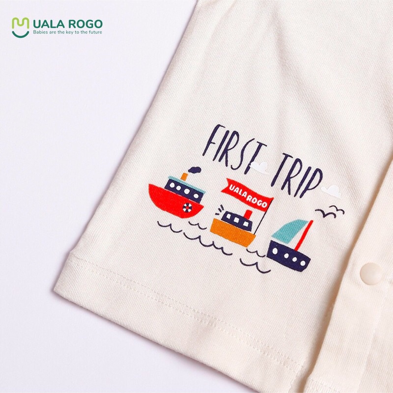 Bộ Uala dài sơ sinh (mẫu giao thông) UR2218