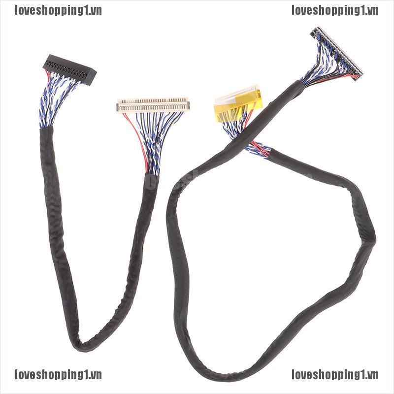 Dây Cáp LVDS Cố Định-30P-S6 30pin 2 ch 6-bit dual 6bit Màn Hình LCD