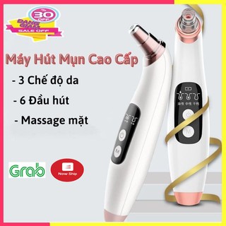 Máy hút mụn, may hut mun cám, đầu đen cầm tay mini cao cấp với 3 chế độ