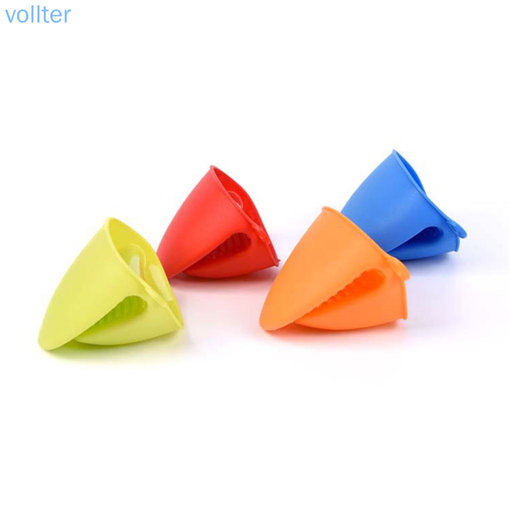 1 Đôi Găng Tay Silicone Cách Nhiệt Chống Trượt Dùng Cho Lò Vi Sóng