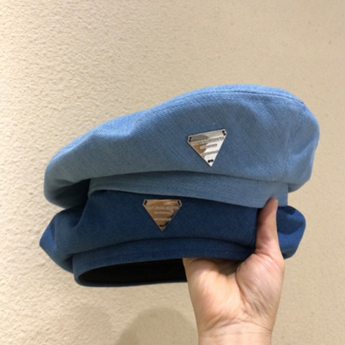 Mũ beret denim cao cấp phong cách Ullzang sành điệu, mũ nồi nữ mã BR8