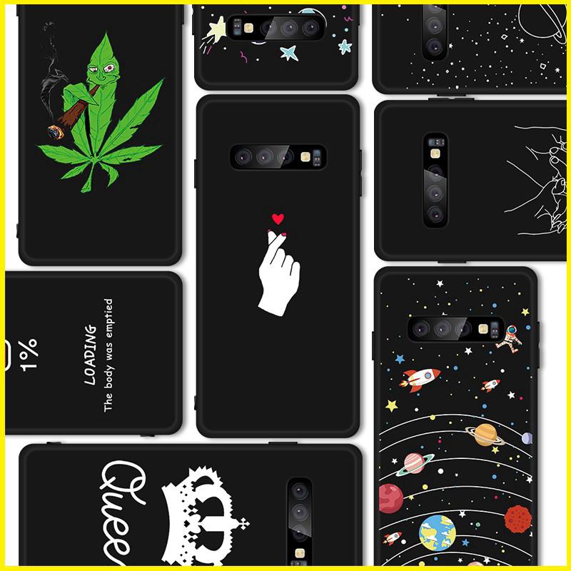 Ốp lưng Silicon in hình dễ thương cho Samsung Galaxy A8S S10 Lite Plus