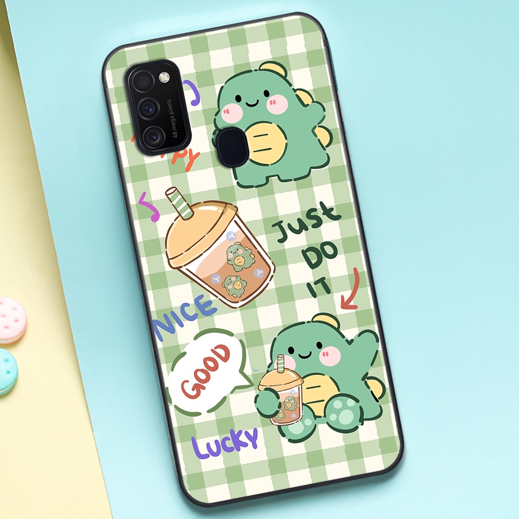 Ốp lưng Samsung Galaxy M21 - M31 - M51 in hình khủng long cute