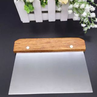 Dao cắt bột inox cán gỗ
