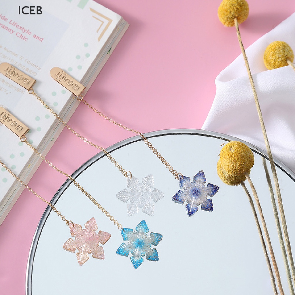 Ic Bookmark Hình Hoa Lá Bông Tuyết Lá Dễ Thương Sáng Tạo Cho Học Sinh my