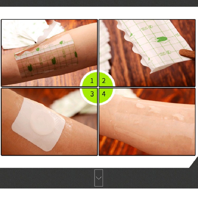 50 Băng Keo Y Tế Trong Suốt Chống Nước Dán Vết Thương Sau Khi Mặc