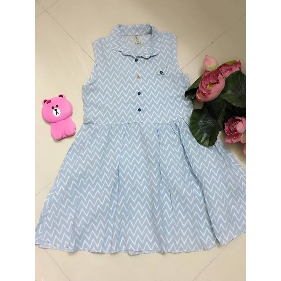 ĐẦM XÔ XÒE HỌA TIẾT BABY DOLL SALE