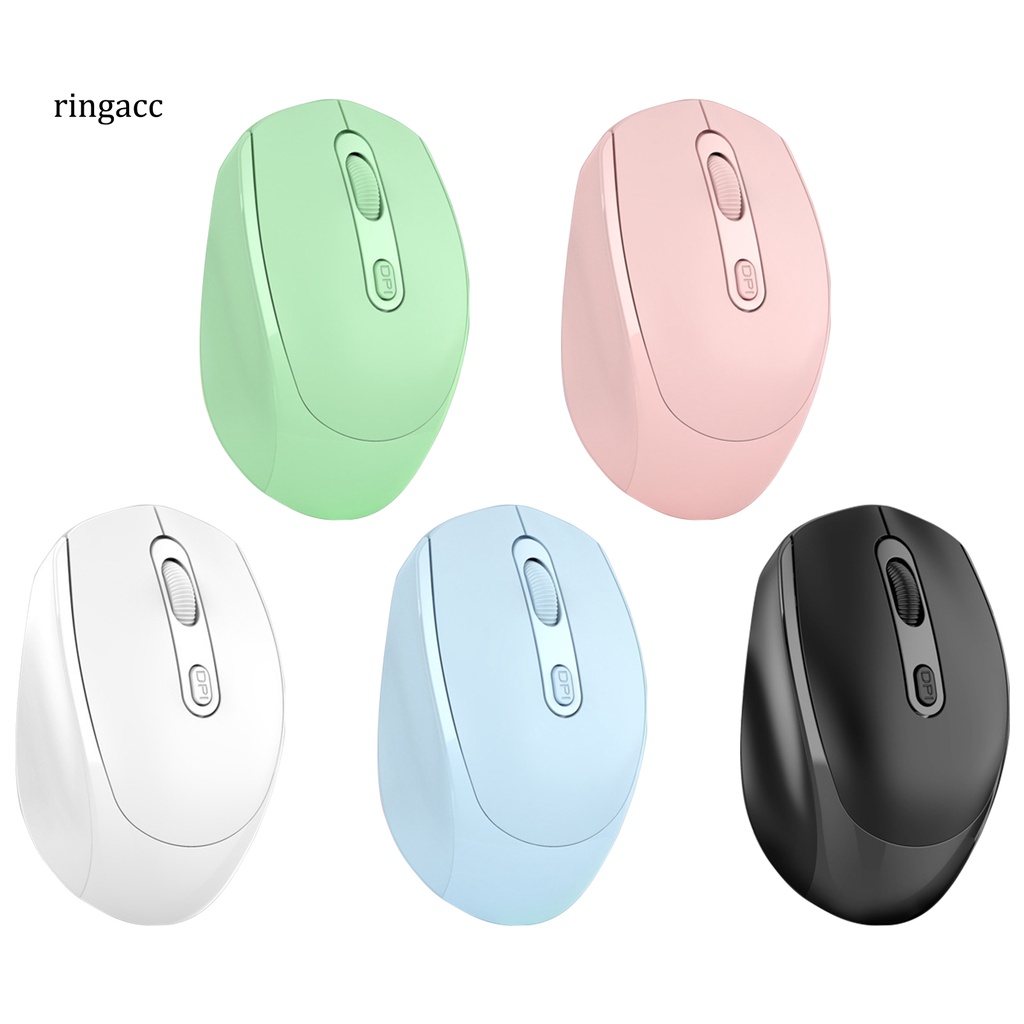 Chuột không dây RGA 2.4G yên tĩnh và thoải mái cho máy tính xách tay