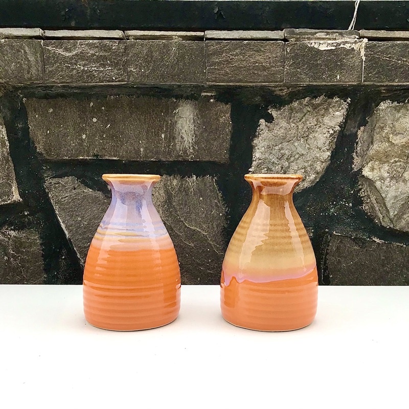 LỌ HOA MINI - MEN HỎA BIẾN - DECOR TRANG TRÍ ĐỂ BÀN - GỐM BÁT TRÀNG - MẪU SỐ 3