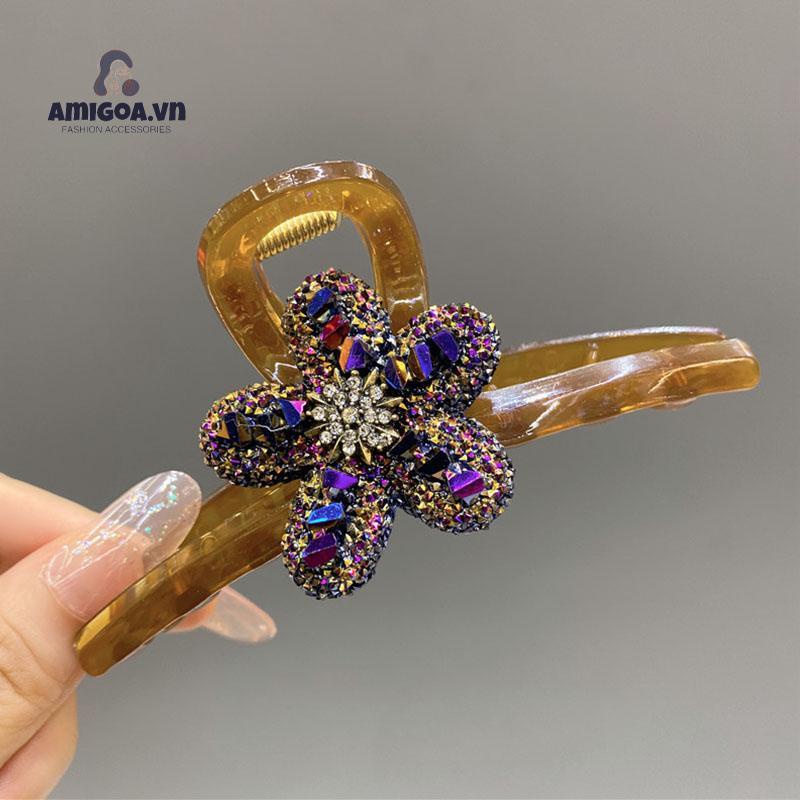 ✨✨Kẹp Tóc Hoa Cỡ Lớn Thanh Lịch Cao Cấp Cho Nữ