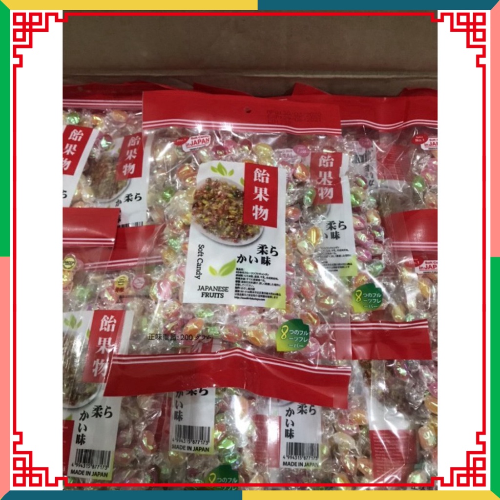 HOT LIKE Kẹo mềm hoa quả 8 vị Japan 200g