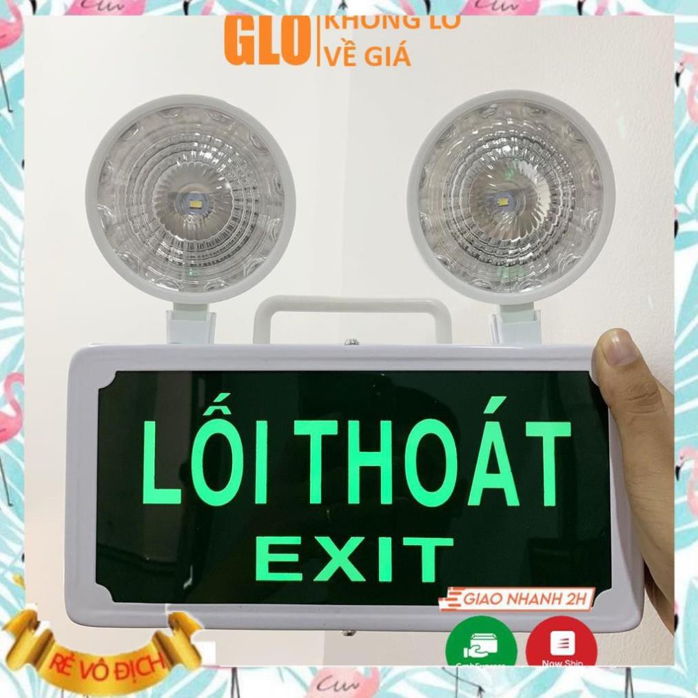 (Giá sỉ)  Combo 2 Đèn Sự Cố Báo Lối Thoát Exit Gloshop  - M103