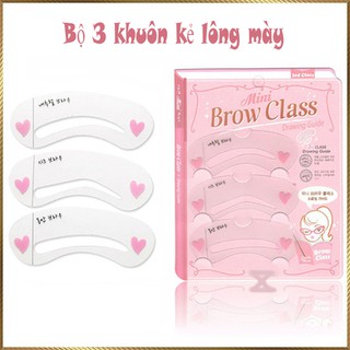 KHUÔN KẺ CHÂN MÀY BỘ 3 CÁI