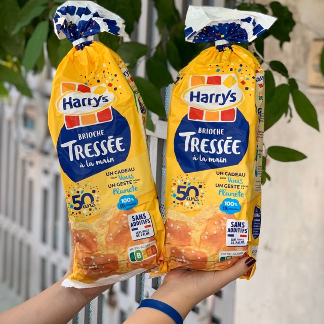 Bánh mỳ hoa cúc Harry Pháp loại to 500gr New Date mới nhất