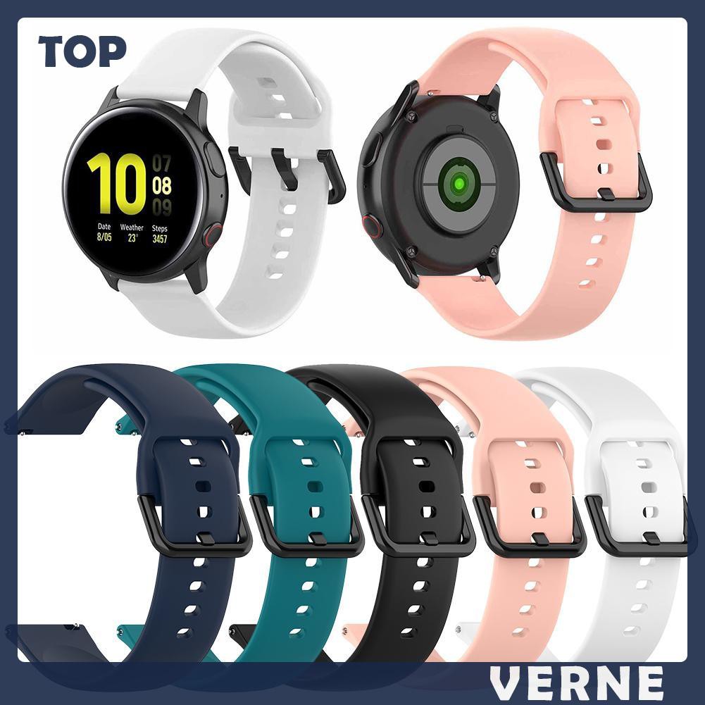 Dây Đeo Silicon Cho Đồng Hồ Thông Minh Galaxy Watch Active 2 40mm 44mm