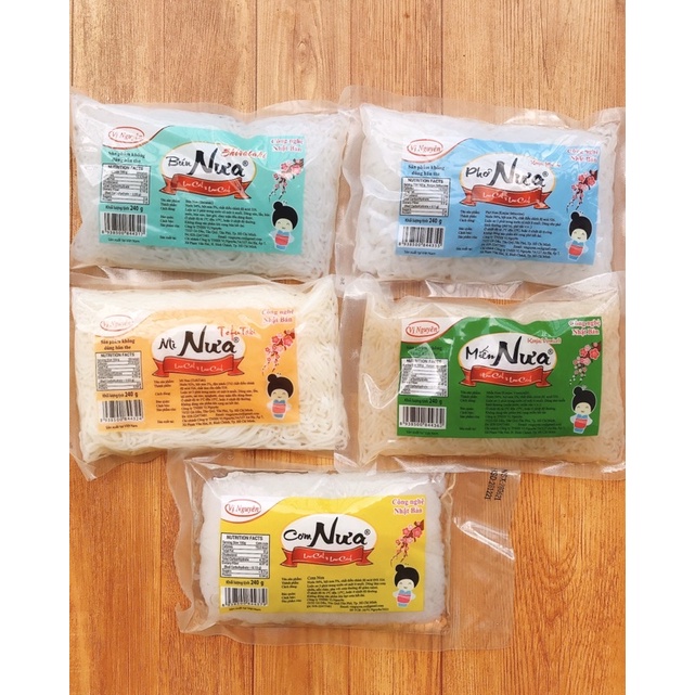 Bún / mì / miến / phở / cơm nưa Vị nguyên