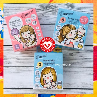 Túi trữ sữa mẹ Sunmum Thái Lan (100ml-130ml, 250-350ml)