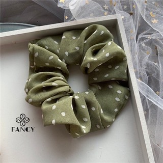 Cột tóc srunchies chấm bi dễ thương (C078)