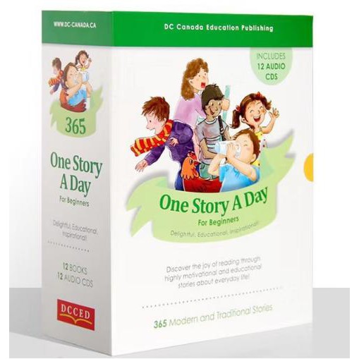 Bộ nhập - One story a day - For beginners (12c + Quét mã lấy file nghe)