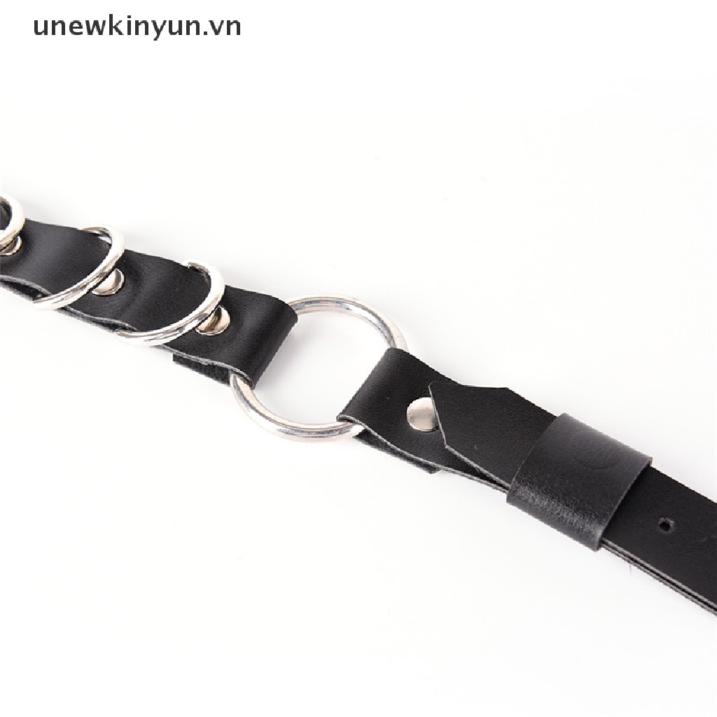 [UU] Đai Da Kẹp Chân Có Thể Điều Chỉnh Phong Cách Punk Quyến Rũ
