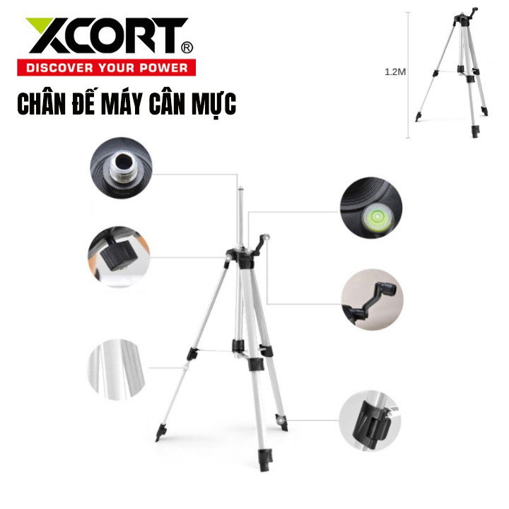 Máy cân mực XCORT Máy bắn cốt 5 tia xanh