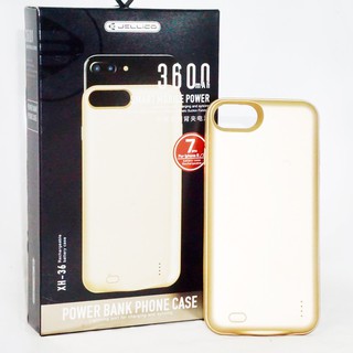 Jellico - Pin sạc dự phòng kiêm ốp lưng dành cho Iphone 6/7 - 3.600mAh - XH36