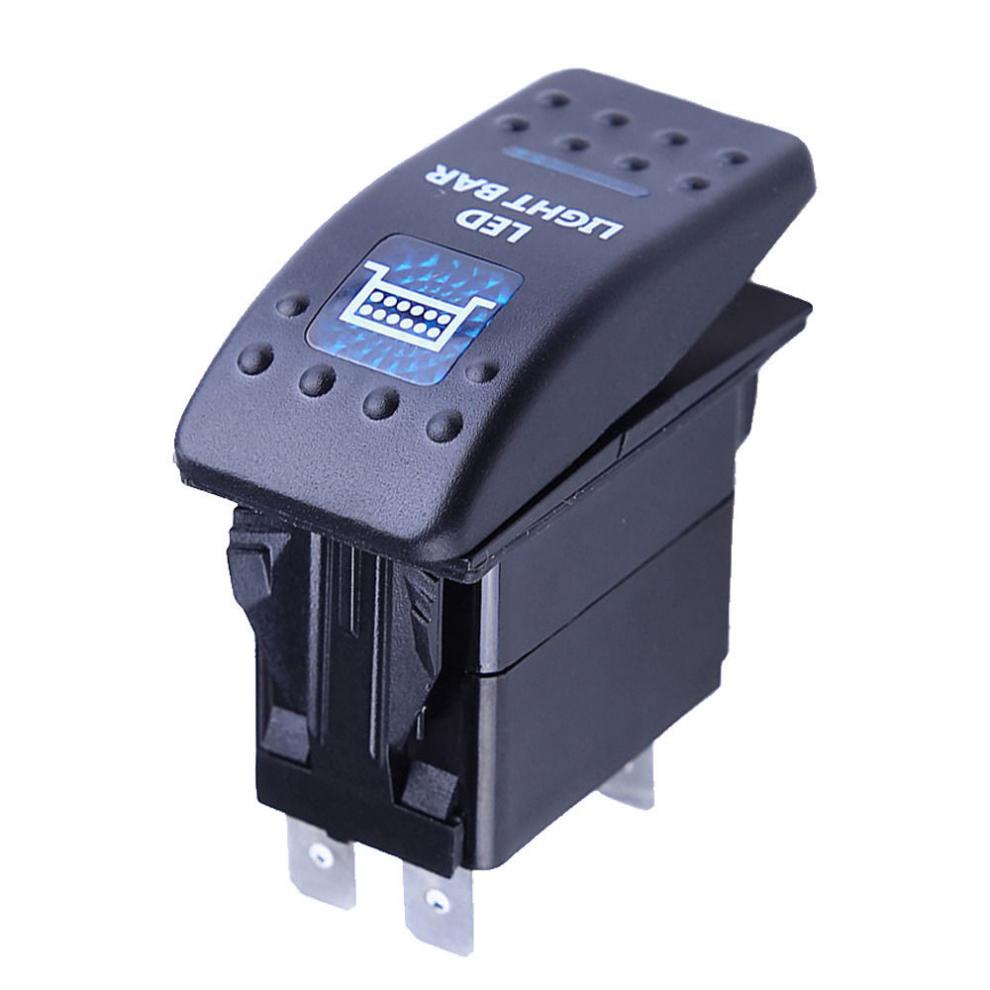 1 Công Tắc Chống Nước 12V 20A ARB 5P Cho Đèn LED Xanh Dương