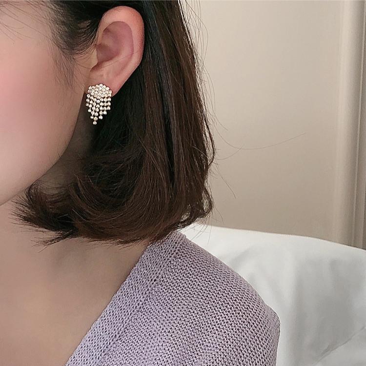 Đôi Bông Tai Dát Đá Thời Trang Cho Nữ