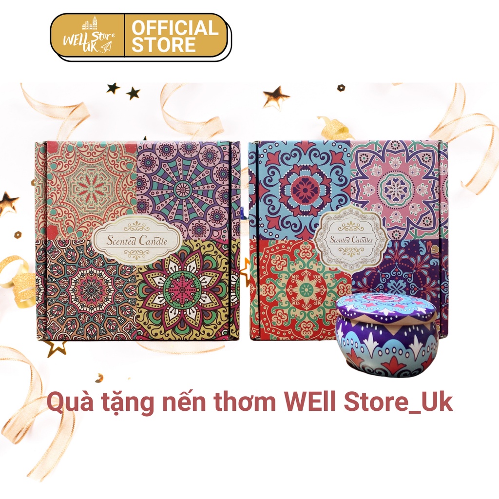 Quà tặng nến thơm mùa giáng sinh WELL Store_Uk