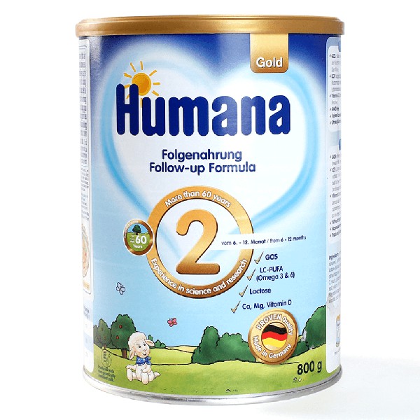 Sữa bột Humana Gold 2 - 800g
