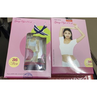 Eva dáng ngọc hồng 36 viên