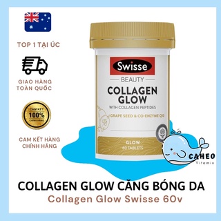 Collagen glow căng bóng da Swisse Úc