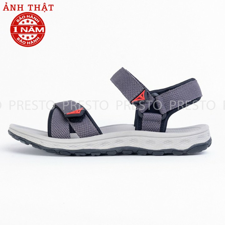 [Fullbox] Giày Sandal Nam Việt Thủy Quai Ngang Ghi - VT04