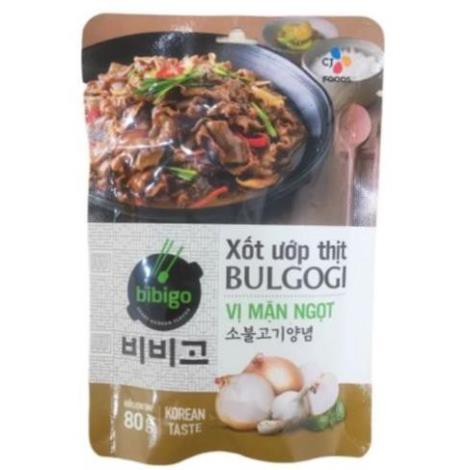 [*] Xốt ướp thịt Bulgogi - Vị mặn ngọt 80gr *