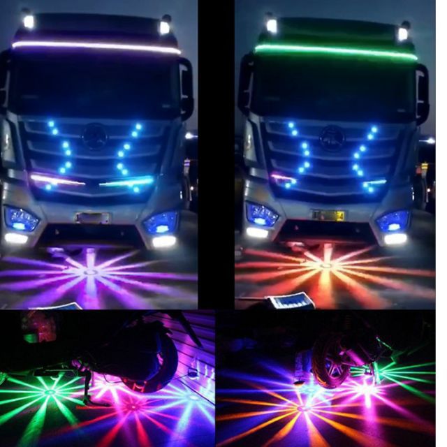 Đèn chiếu gầm nhiều tia  vỏ nhôm cao cấp