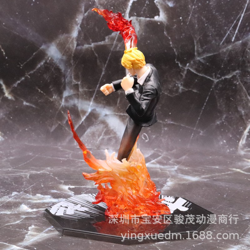 Mô hình vinsmoke sanji chân lửa , mô hình one piece sanji, nhân vật Sanji Chân Lửa Chiến Đấu